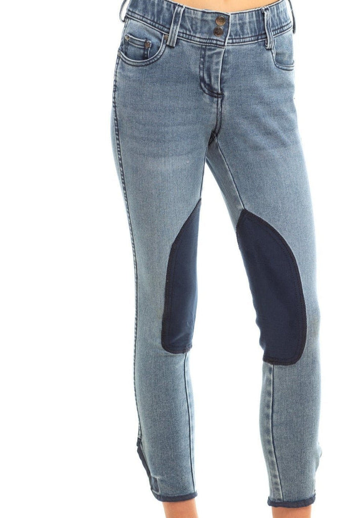 Chemise D'équitation Goode Rider Fille - Manches Longues - Taille 10 - Grise Et Rose